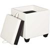 Picture of STORAGE OTTOMAN, CREAM