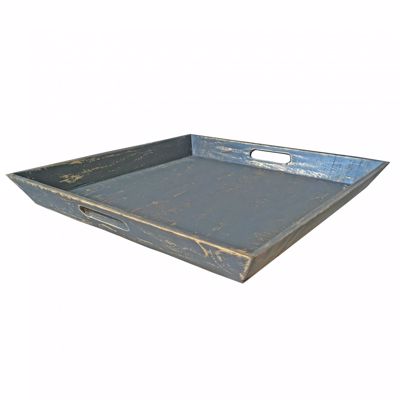 Picture of Large Vintage Tray Gray