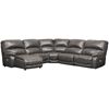 Picture of 5PC Leather Power Recline Sectional w/ LAF Chaise