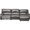 Picture of 3PC Leather Power Recline Sectional w/ RAF Chaise