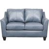 Picture of Declan Shale Leather Loveseat