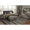 Picture of Derekson Multi Grey King Storage Bed