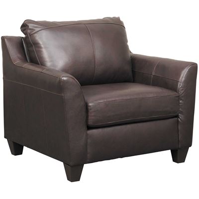 Picture of Declan Bark Leather Chair