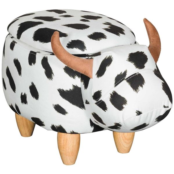 Picture of Cow Storage Ottoman