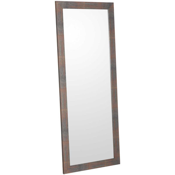 Picture of Aged Metal Look Leaner Mirror