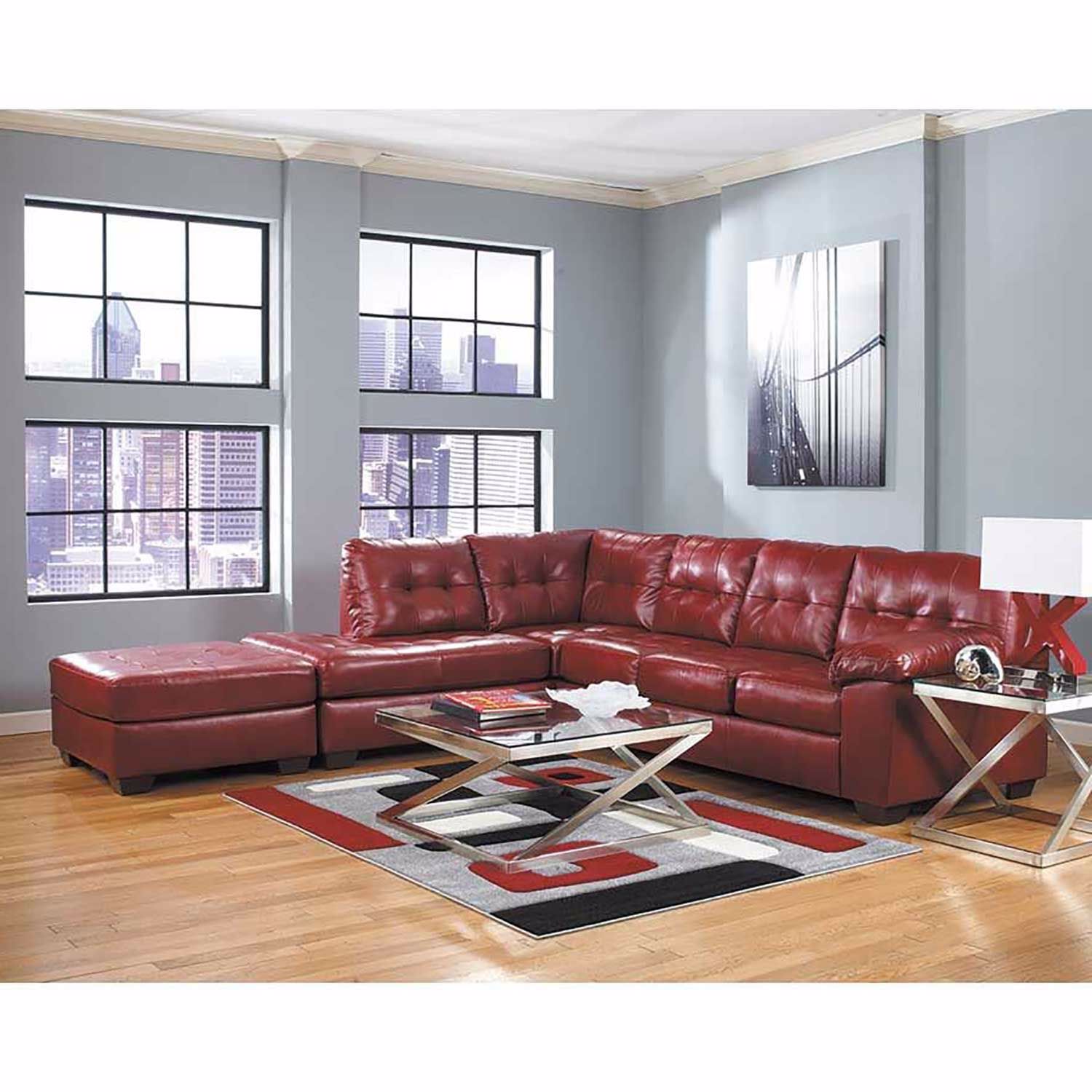 Alliston Salsa 2PC Sectional with LAF Chaise 0N0201LC2PC Ashley