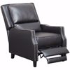 Picture of Alston Black Push Back Recliner