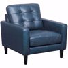 Picture of Ashton Navy Leather Chair