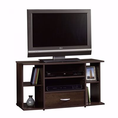 Picture of Beginnings Panel Tv Stand Cinnamon Cherry * D