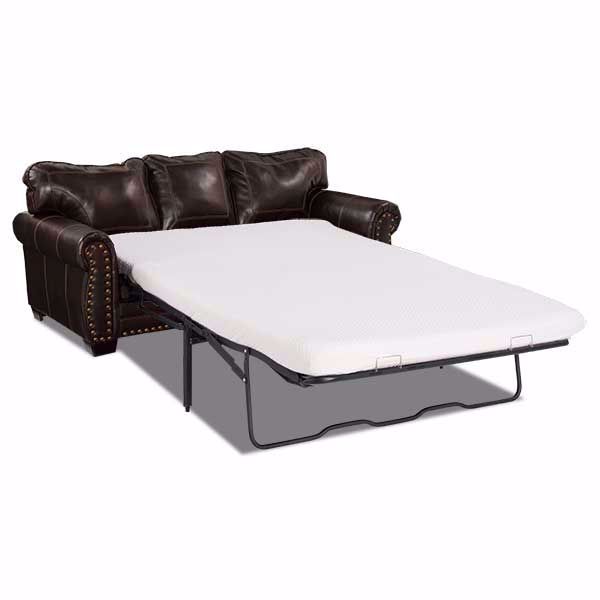 Picture of Espresso Bonded Leather Queen Sleeper