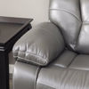 Picture of Peoria Gray Reclining Sofa with Drop Table