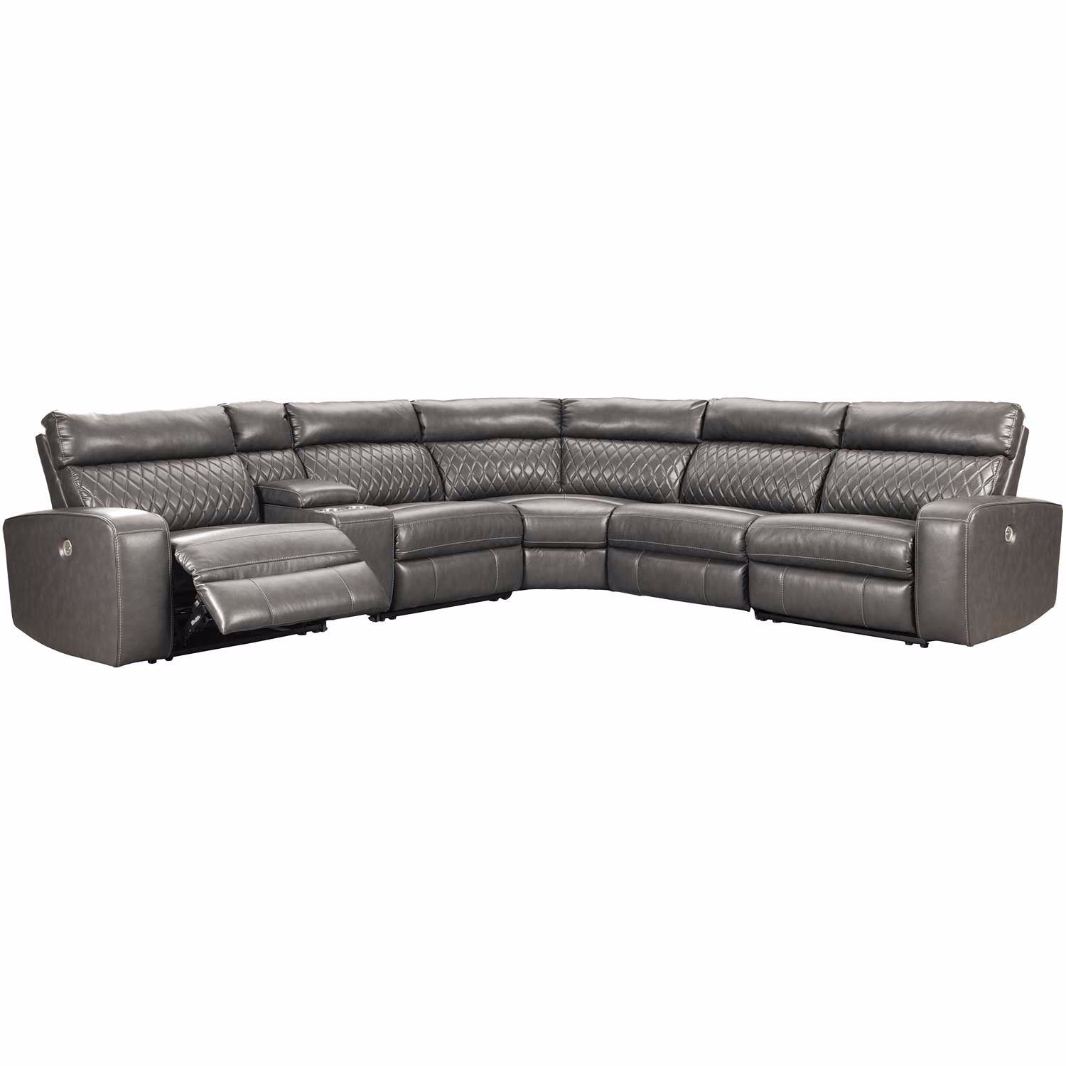 Samperstone 6PC Power Reclining Sectional | 0K0-552-6PC | AFW.com