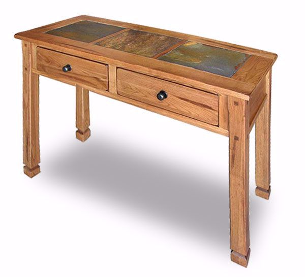 Picture of Sedona Rustic Oak Sofa Table