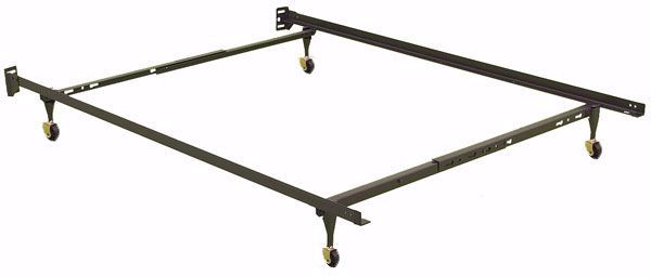Picture of Twin / Full Bed frame on Castors