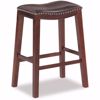 Picture of Brown 30" Padded Saddle Stool