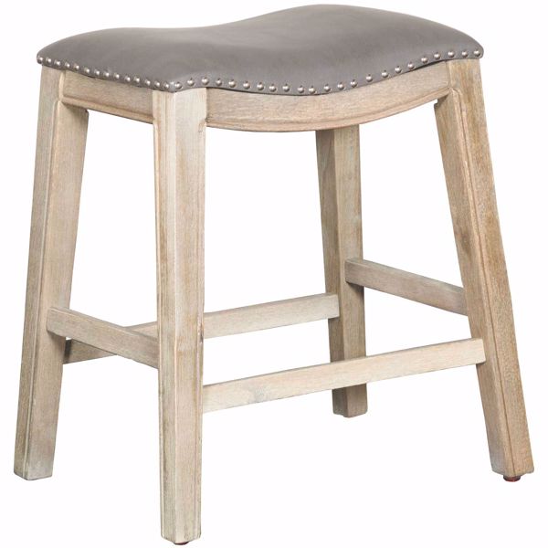 Picture of Saddle Grey 24" Barstool