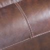 Picture of Buncrana Italian Leather Power Reclining Console Loveseat with Adjustable Headrest