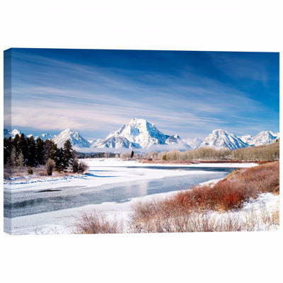 Picture of Winter At Oxbow Bend 32X48 *D