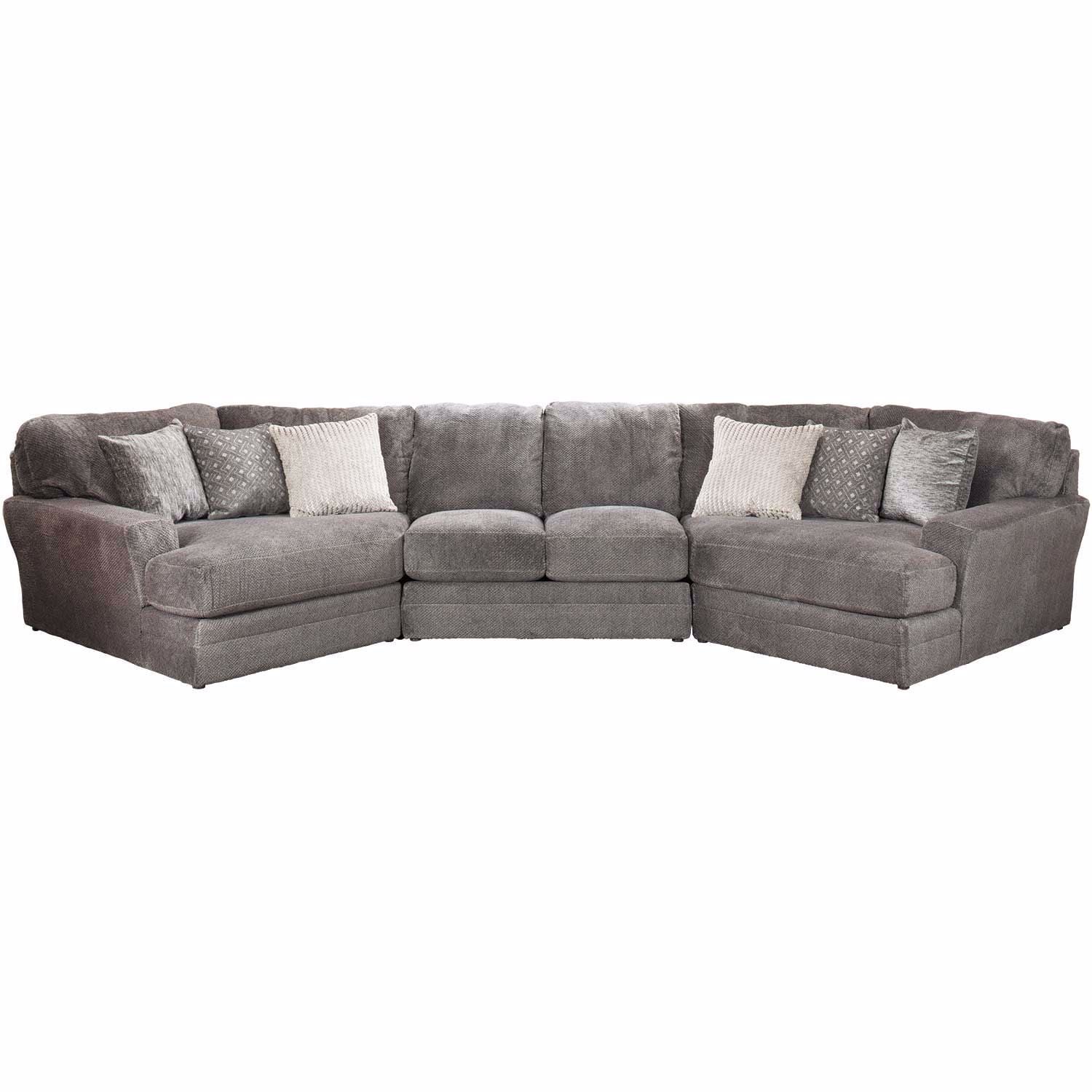 Mammoth 3PC Sectional w/ LAF Chaise/RAF Wedge | B-4376LCW-3PC