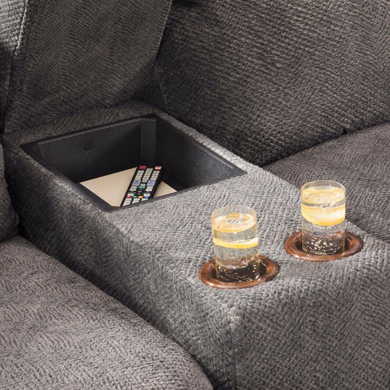 Mammoth 3PC Sectional w/ LAF Wedge | B-4376LWC-3PC | AFW.com