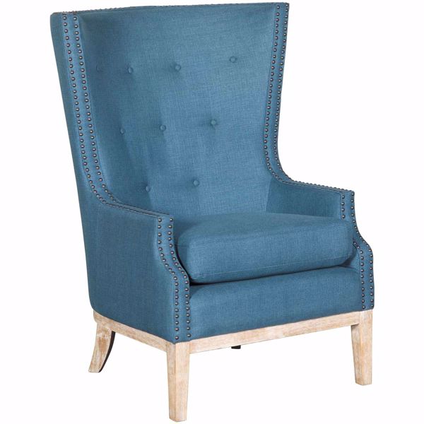 Picture of Cora Blue High Back Chair