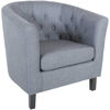 Picture of Mallory Gray Tufted Tub Chair