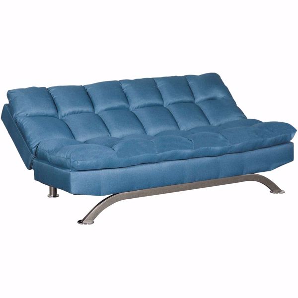 Mayfill Converta Sofa in Blue Linen | 0906BL-S | AFW.com