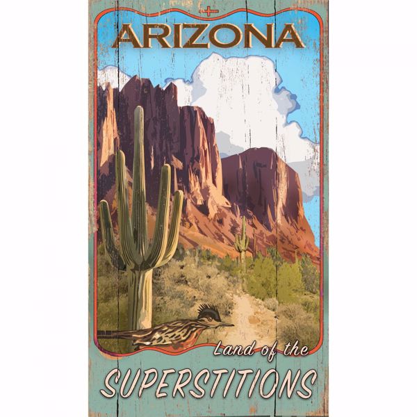 Picture of Superstitions Sign