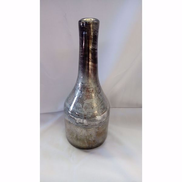 Picture of Silver Charcoal Glass Vase