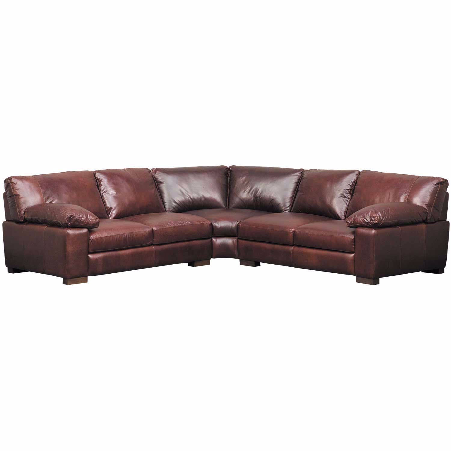 Barcelona All Leather 3 Piece Sectional | 1D1-4441-3PC** | Soft Line ...