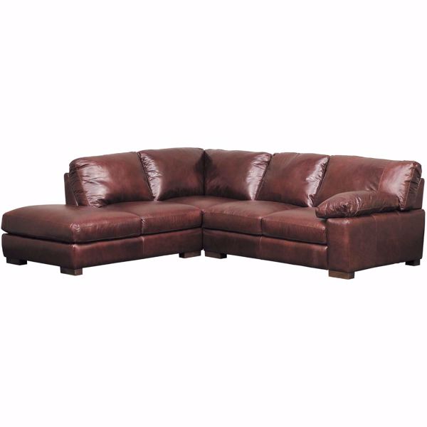 Picture of Barcelona All Leather 2 Piece Sectional with LAF Chaise