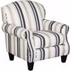 Picture of Hamptons Cobalt Stripe Accent Chair