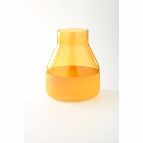 Picture of Yellow Glass Jar