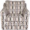 Picture of Declan Deco Shapes Accent Swivel Chair