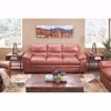 Picture of Logan Tobacco Brown Leather Loveseat