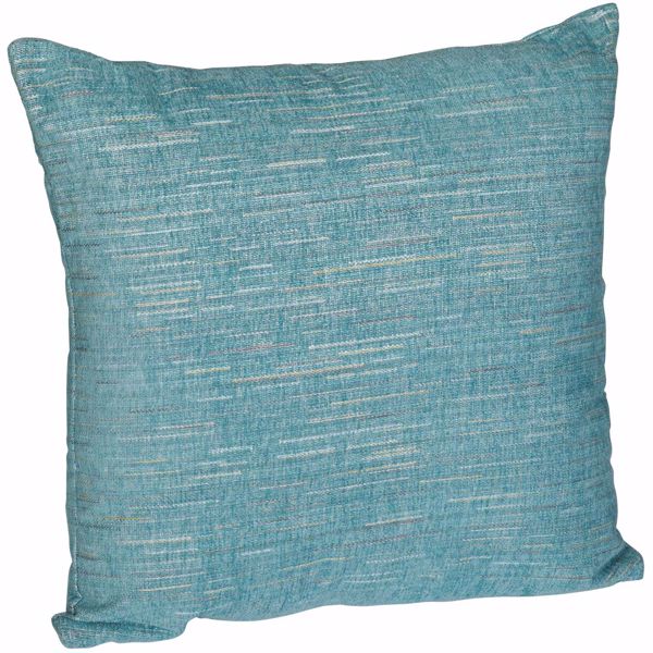 Picture of Teal That 70s Chenille 18 Inch Decorative Pillow *P
