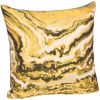 Picture of Yellow Marble 16 Inch Decorative Pillow *P