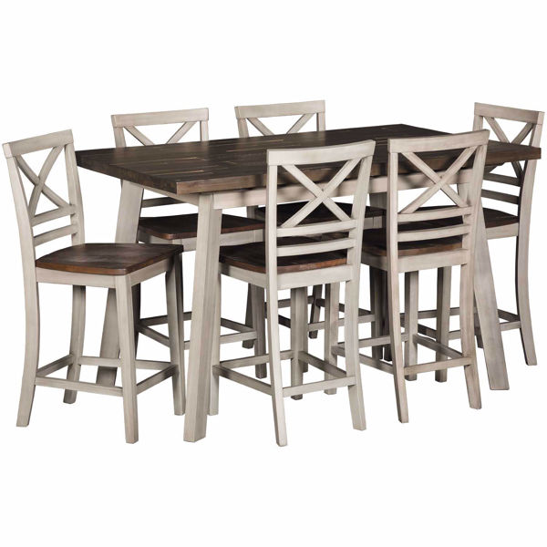 Picture of Fairhaven 7 Piece Counter Dining Set