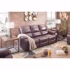Picture of Rackingburg Mahogany Leather Reclining Sofa