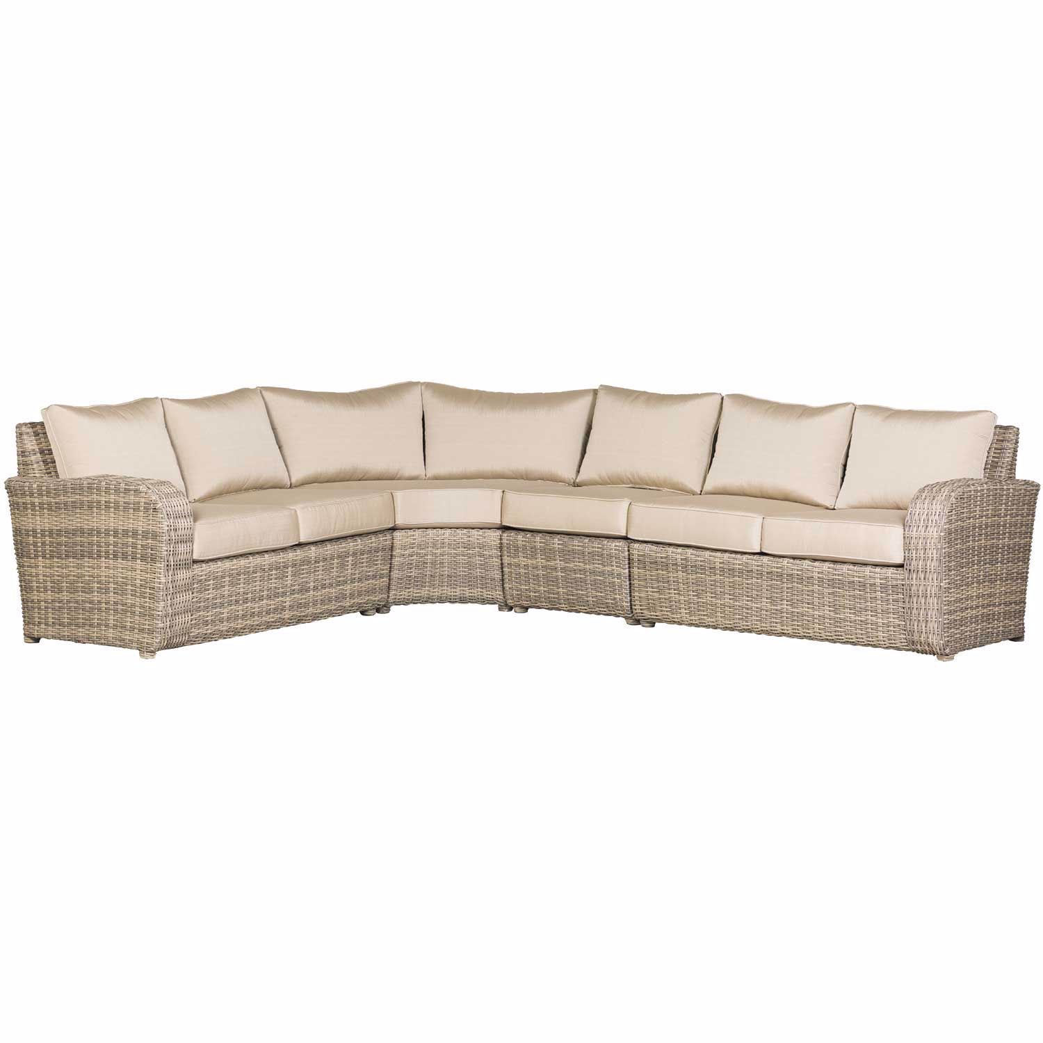 Brunswick 4 Piece Outdoor Sectional Brunswick Laf Raf Cwedge Acc World Source International Afw Com