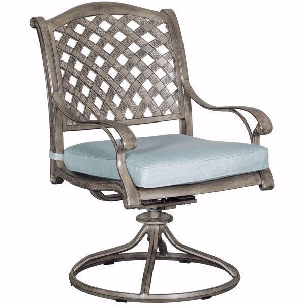 Picture of Macon Patio Swivel Rocker with Cushion