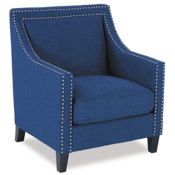 Picture of Trina Blue Accent Chair