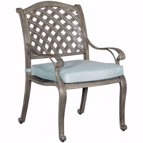 Macon Patio Dining Chair With Cushion, Afw Outdoor Furniture
