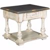 Picture of Michael Angelo Grey and White End Table