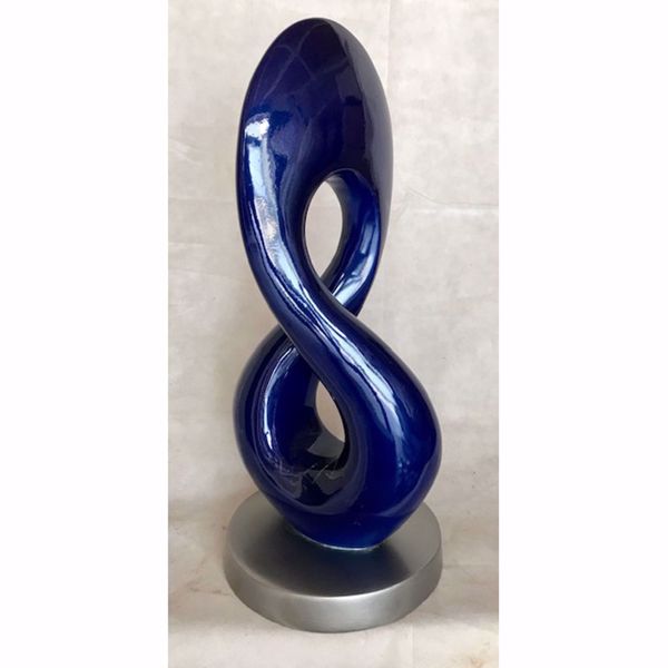 Picture of Swirl Sxulpture Blue