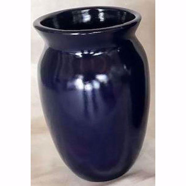Picture of Open Mouth Vase Navy Blue