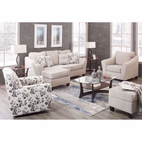 Abney Driftwood Reversible Sofa Chaise | 4970118 | Ashley Furniture ...