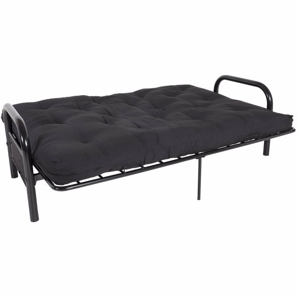 Betal Black Futon Bed Frame | 2301B-39 | AFW.com