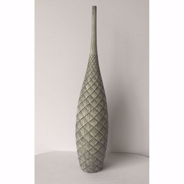 Picture of Grey Tall Slim Vase