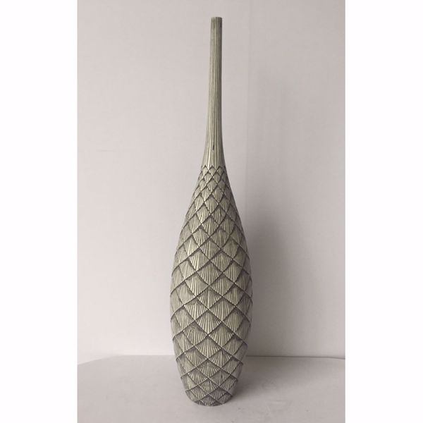 Picture of Grey Tall Slim Vase